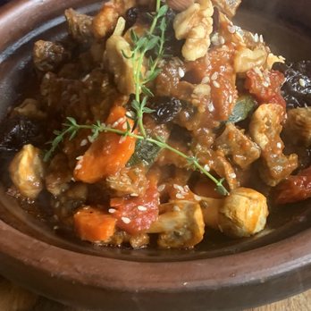Black & Caspian - Same dish...Filet Mignon in Tagine 2021. Notice the apricots, raisins, walnuts and especially...the tagine. - Mediterranean Near Me - Chicago, Illinois Black & Caspian - Same dish...Filet Mignon in Tagine 2021. Notice the apricots, raisins, walnuts and especially...the tagine. - Mediterranean Near Me - Chicago, Illinois