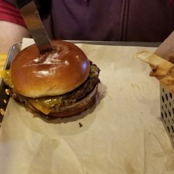 Chili's Restaurant - Astoundingly sub-par hamburger.