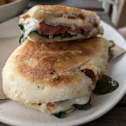Sandbox Cafe Flynns Beach - Ham and cheese panini
