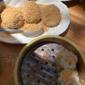 Steam - Black Sesame Peanut Mochi balls - Dim Sum Near Me - Palo Alto, California