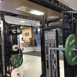 Stevenson Building - Powerplay. Weights room.