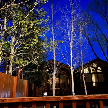 Rustic Inn Creekside Resort & Spa - Jackson Hole - Sunset at out room. - Hotels Near Me - Jackson, Wyoming