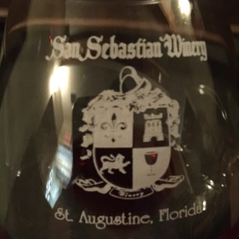 San Sebastian Winery - Well worth $5 to sample their PORT towards the end of the tour. Served in a glass and includes a piece of dark chocolate. - Wineries Near Me - Saint Augustine, Florida San Sebastian Winery - Well worth $5 to sample their PORT towards the end of the tour. Served in a glass and includes a piece of dark chocolate. - Wineries Near Me - Saint Augustine, Florida