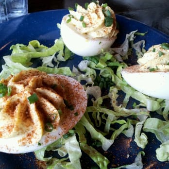 Dinosaur Bar-B-Que - Deviled eggs - Barbeque Near Me - Troy, New York Dinosaur Bar-B-Que - Deviled eggs - Barbeque Near Me - Troy, New York