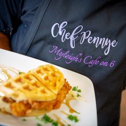 MyLeigh's Catering by Chef Pennye - Chicken & Waffle Sandwich