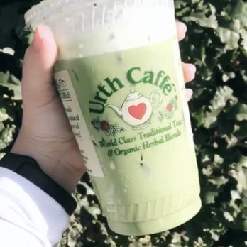 Urth Caffé - Orange - Green tea latte - Coffee & Tea Near Me - Orange, California