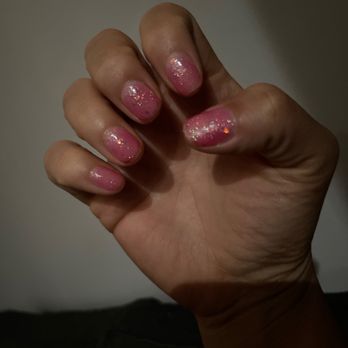 Nails Now - Gel mani, not the best looking mani I've had but "it'll do" - Nail Salons Near Me - Temecula, California