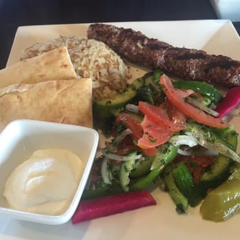 Dvine Mediterranean Experience - Brea - Kafta, Mediterranean Salad, and Rice - Mediterranean Near Me - Brea, California