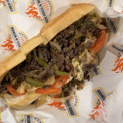 Philly with Lettuce Tomato and Mayo