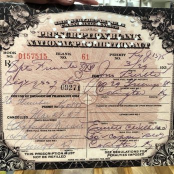 Second Sight Spirits - Prescription back in olden days - Cocktail Bars Near Me - Ludlow, Kentucky