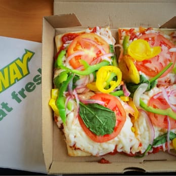 Subway - Veggie Flatizza - yum! - Sandwiches Near Me - Watford City, North Dakota Subway - Veggie Flatizza - yum! - Sandwiches Near Me - Watford City, North Dakota