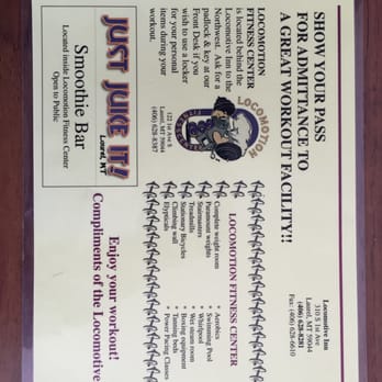 Locomotive Inn - Complimentary Fitness Center Information, right next to the Motel - Hotels Near Me - Laurel, Montana