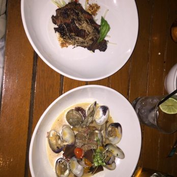 Ka'ana Kitchen - Clams and Wagyu Steak - Asian Fusion Near Me - Wailea, Hawaii
