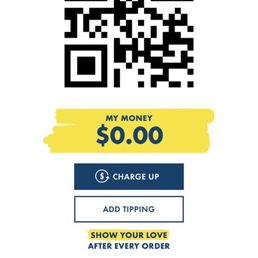 Download the app and they can scan the code every visit to earn free drinks! Download the app and they can scan the code every visit to earn free drinks!