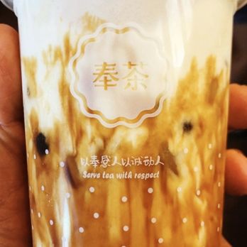 Feng Cha Austin - Dirty boba indeed :) yum - Coffee & Tea Near Me - Austin, Texas