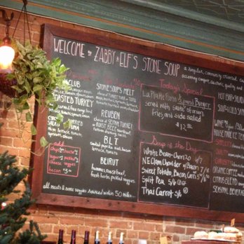 Zabby and Elf's Stone Soup - Menu - Vegan Near Me - Burlington, Vermont Zabby and Elf's Stone Soup - Menu - Vegan Near Me - Burlington, Vermont