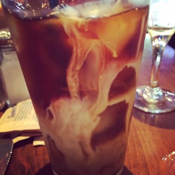 Harvard Gardens - Iced coffee! The perfect swirl - Bars Near Me - Boston, Massachusetts