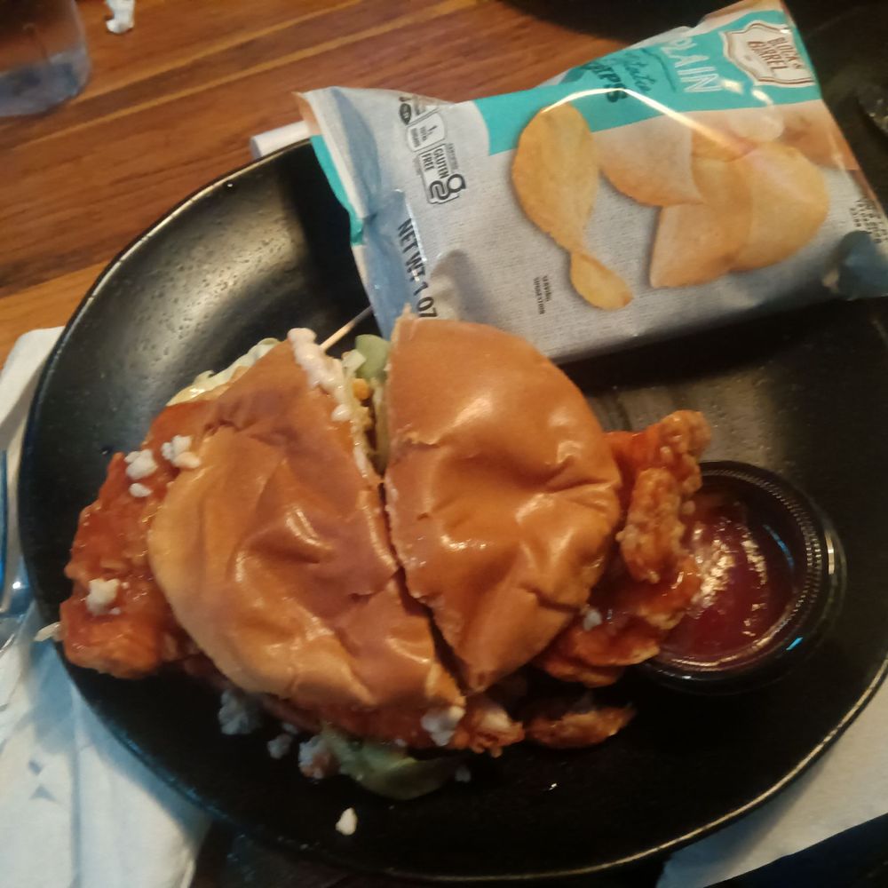 Gibney's Pub - Buffalo chicken breaded with chips. $13 - Pubs Near Me - Atlanta, Georgia Gibney's Pub - Buffalo chicken breaded with chips. $13 - Pubs Near Me - Atlanta, Georgia