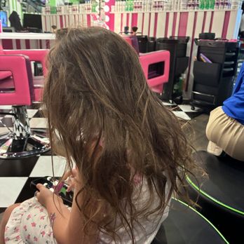 Sharkey's Cuts for Kids Avondale - Before - Hair Salons Near Me - Avondale, Arizona