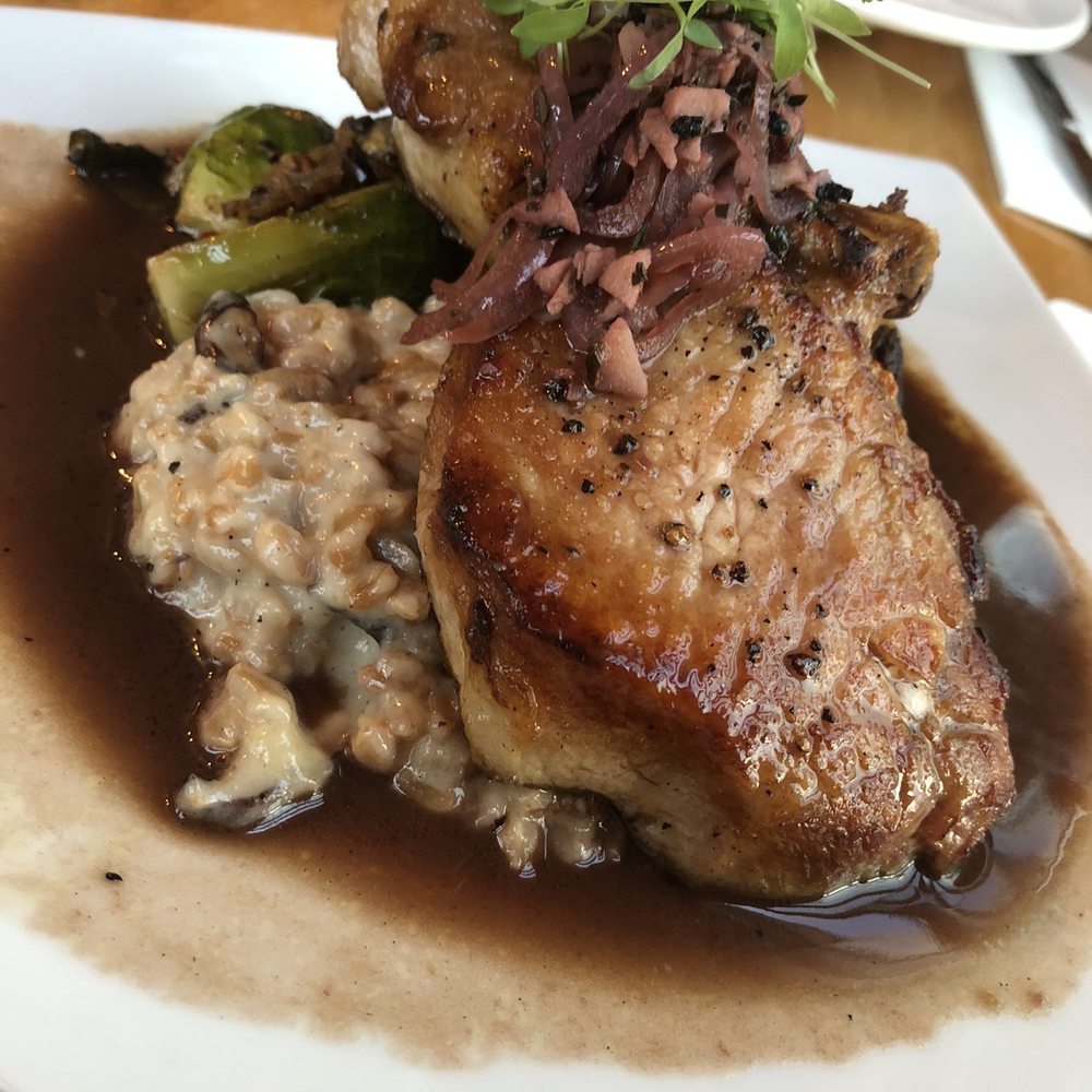 Eli's - Pork Chop - New American Near Me - Block Island, Rhode Island