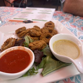 V-Spot Food Restaurant - Trumpet mushroom calamari - Coffee & Tea Near Me - New Hope, Pennsylvania V-Spot Food Restaurant - Trumpet mushroom calamari - Coffee & Tea Near Me - New Hope, Pennsylvania