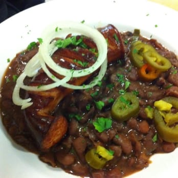 Rooster's Restaurant - Red Beans and Rice with Andoullie sauce - American Near Me - Jackson, Mississippi Rooster's Restaurant - Red Beans and Rice with Andoullie sauce - American Near Me - Jackson, Mississippi