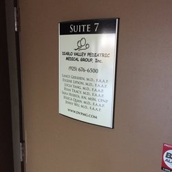 Diablo Valley Pediatric Medical Group - Office door