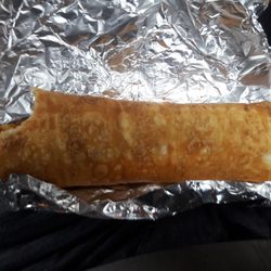 Alger Shell - BBQ beef burrito.
