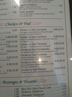 Menu photo 1 Napoli's Italian Restaurant Pittsburg, KS