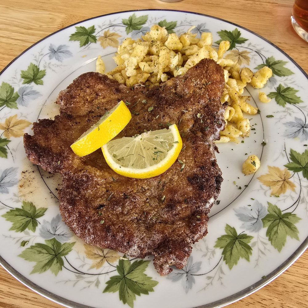 Mama G's St.Pete - Schnitzel with Spaetzle - German Near Me - Kenneth City, Florida Mama G's St.Pete - Schnitzel with Spaetzle - German Near Me - Kenneth City, Florida