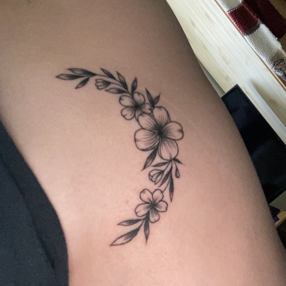 Golden Triangle Art Studio - Flowers - Tattoo Near Me - Upland, California