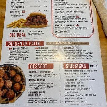 Sonny's BBQ - Menu back Jan/2023 - Barbeque Near Me - Pinellas Park, Florida Sonny's BBQ - Menu back Jan/2023 - Barbeque Near Me - Pinellas Park, Florida
