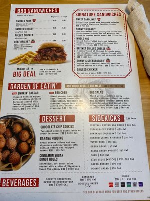 Menu photo 7 Sonny's BBQ Pinellas Park, FL Menu photo 7 Sonny's BBQ Pinellas Park, FL