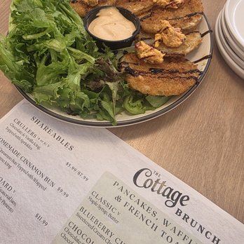 The Cottage - Fried green tomatoes - Breakfast & Brunch Near Me - Pigeon Forge, Tennessee The Cottage - Fried green tomatoes - Breakfast & Brunch Near Me - Pigeon Forge, Tennessee