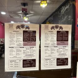 La Catrina de Barcelona - Menu from Feb 2024
