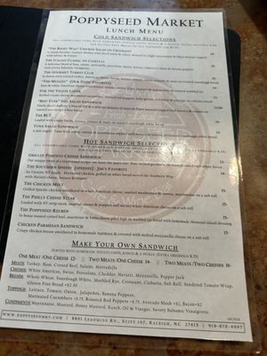 Menu photo 3 Poppyseed Market Raleigh, NC