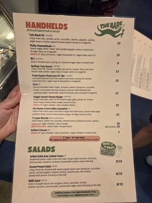 Menu photo 8 The Bark Tallahassee, FL