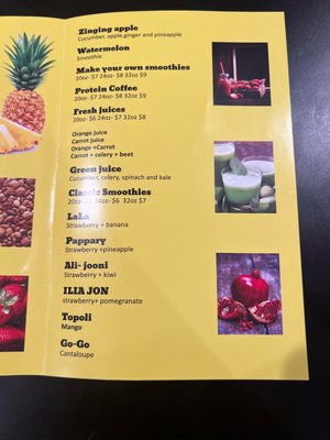 Menu photo 2 Piña Smoothie Ramona, CA