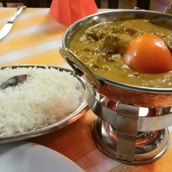 Indian Palace - Das "Murgh Nilgiri" sieht nicht gut aus, aber schnmeckt ganz ordentlich