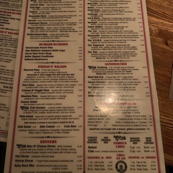 Whitey's - Menu - Burgers Near Me - Richfield, Ohio