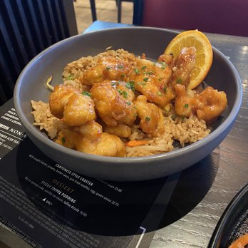 P.F. Chang's - Orange chicken and fried rice - Chinese Near Me - The Colony, Texas P.F. Chang's - Orange chicken and fried rice - Chinese Near Me - The Colony, Texas