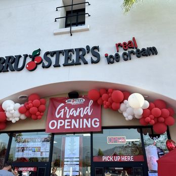 Bruster's Real Ice Cream - Bruster's Grand Opening weekend ! - Desserts Near Me - Upland, California