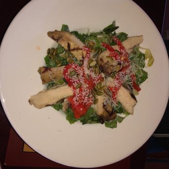 The Turquoise Room - Grilled chicken Caesar salad - New American Near Me - Winslow, Arizona The Turquoise Room - Grilled chicken Caesar salad - New American Near Me - Winslow, Arizona
