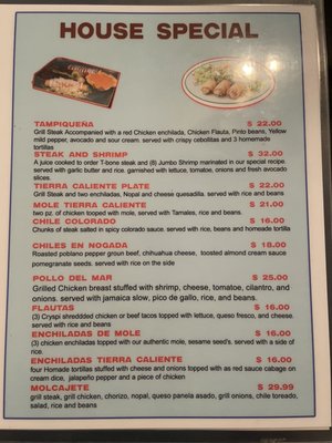 Menu photo 7 Tierra Caliente Byhalia, MS