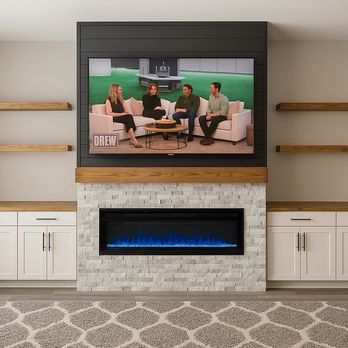 Cypress Handyman - Custom entertainment wall - Handyman Near Me - Cypress, Texas Cypress Handyman - Custom entertainment wall - Handyman Near Me - Cypress, Texas
