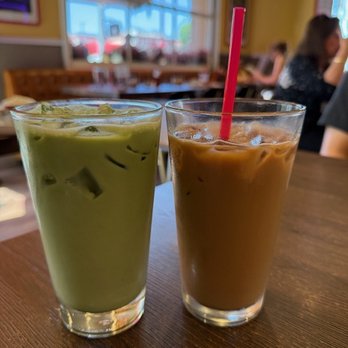 Red Maple - Matcha Latte and Bloody Mary - Cafes Near Me - Los Angeles, California Red Maple - Matcha Latte and Bloody Mary - Cafes Near Me - Los Angeles, California