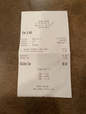 Adams Bistro by null