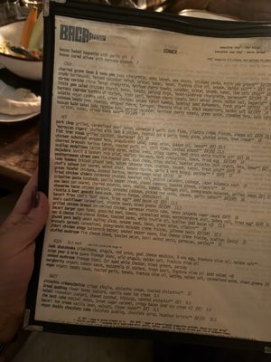 Menu photo 8 Bacari Silverlake Los Angeles, CA