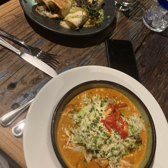 Fish Gaucho - Enchilada soup and lobster enchiladas - Mexican Near Me - Paso Robles, California