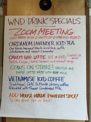 Menu photo 1 Wolf Next Door Coffee Salem, MA